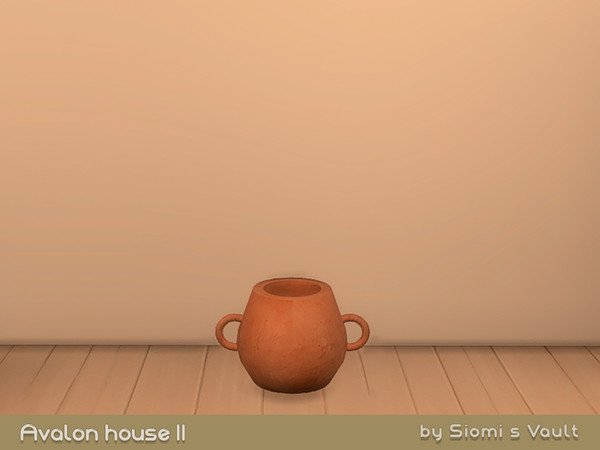 Sims 4 — Avalon House II - Big Vase by siomisvault — Weeeeell... the truth is .... IS NOT THAT BIG... but it's okay I