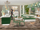 Gelatteria Shelves half tile - Click to view and download separately!