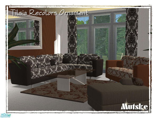 Sims 2 — Tilsia Recolors Ornament by Mutske — New recolors for the "Tilsia Livingroom" set. Please redownload