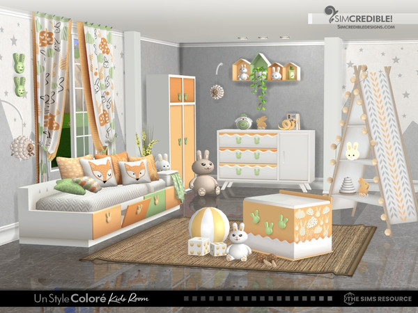 Sims 4 — Un Style Colore Kids [Patreon] by SIMcredible! — Today is a beautiful day to bring to you and your sims kids a