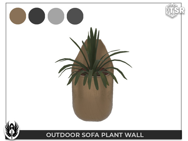 Sims 4 — Nemesis_im - Outdoor Sofa Plant Wall by nemesis_im — Sets of furniture from Outdoor Sofa Set II This set