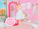Sims 4 — Dreamhouse CAS background by thilsey — CAS room inspired by Barbie! (based on littledica's CAS room)