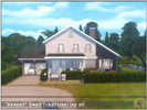 Sims 4 — "Hannah" Sm Traditional - no cc by facsimile_as — Not exactly a starter home, but scaled back a bit