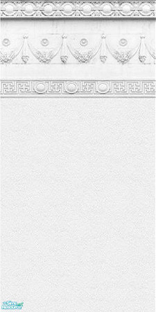 Sims 2 — Fancy Plaster Wall by TSR Archive — This elegant plaster has been designed to hold up in any weather condition,
