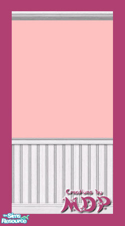 Sims 2 — MDP Rose Panels in White by MelandStv — There are 20 colourful walls in this set. They are part of my Colour