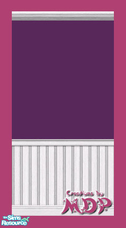 Sims 2 — MDP Plum Panels in White by MelandStv — There are 20 colourful walls in this set. They are part of my Colour