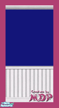 Sims 2 — MDP Navy Panels in White by MelandStv — There are 20 colourful walls in this set. They are part of my Colour