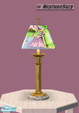 Sims 2 — NSC Lamp - A Fantasy  by Neptunesuzy — Your little Simmies will love this this Fantasy Themed Lamp! Enjoy!