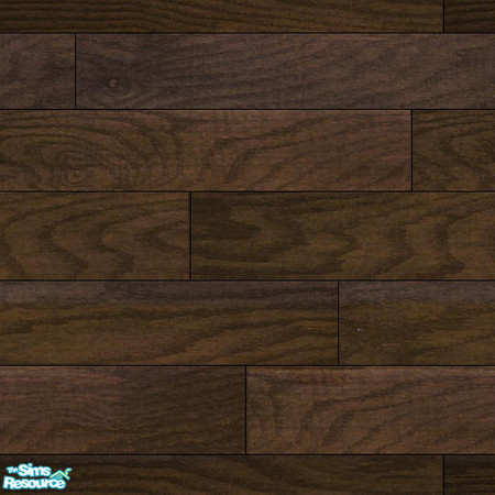 Sims 2 — 'Natural' wooden floor by prin6je — Dark wood floor to match the 'Natural' living set.