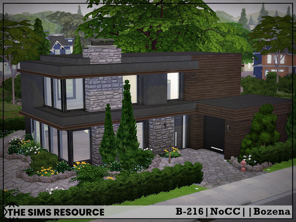 Sims 4 — B-216-Shell by Bozena — San Sequoia
