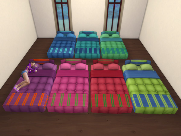 Sims 4 — Cozy Cubbyhole Bed MATTRESS by yuxmara2710 — Mattress for Cozy Cubbyhole Bed