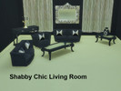 Sims 4 — Shabby Chic Living Room by BlackCat27 — A 10 piece living room set for your more discerning Sims. There are 8