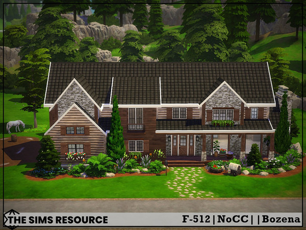 Sims 4 — F-512-Shell by Bozena — Windenburg