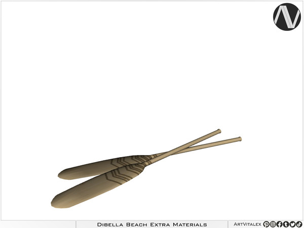 Sims 4 — Dibella Paddle by ArtVitalex — 