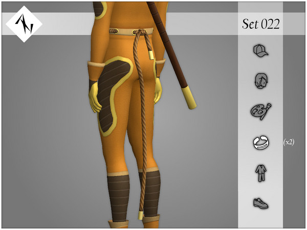 Sims 4 — Set022 - Wrist R - Rope by AleNikSimmer — THIS IS THE FULL SET. -TOU-