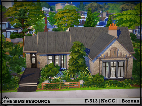 Sims 4 — F-513 by Bozena — San Sequoia