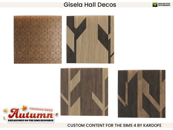 Sims 4 — Kardofe_Gisela Hall_Decorative panel by kardofe — Second part of Sala Gisela, in it you will find all the