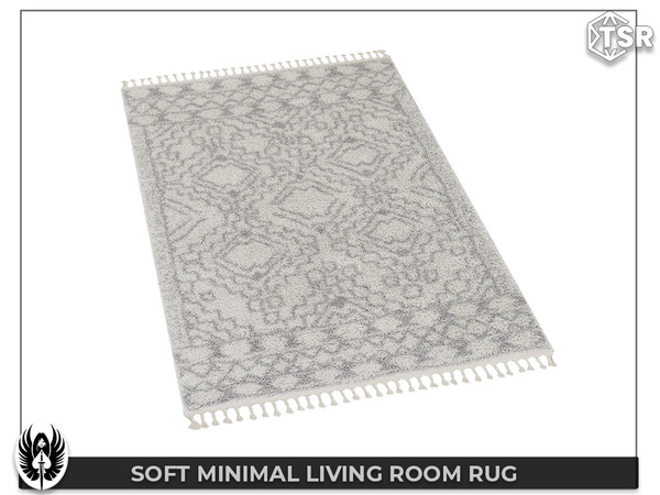 Sims 4 — Nemesis_im - Soft Minimal Living Room Rug by nemesis_im — Sets of furniture from Soft Minimal Living Room Set