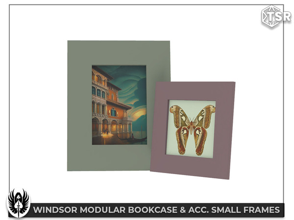 Sims 4 — Nemesis_im - Windsor Modular Bookcase & Acc. Small Frames by nemesis_im — Sets of furniture from Windsor