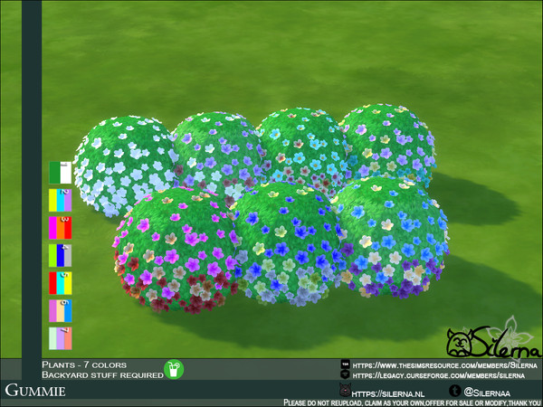 Sims 4 — Gummie by Silerna — - Backyard stuff required