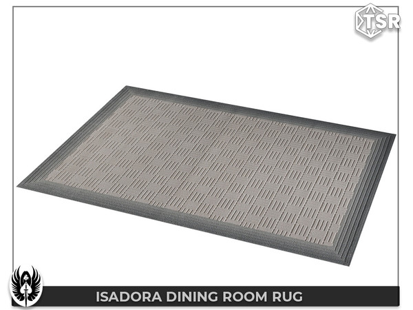 Sims 4 — Isadora Dinning Room Rug by nemesis_im — Rug from Isadora Dining Room Set - 1 Colors - Base Game Compatible