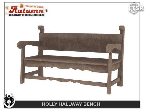 Sims 4 — Nemesis_im - Holly Hallway Bench by nemesis_im — Sets of furniture from Holly Hallway Set This set includes 8