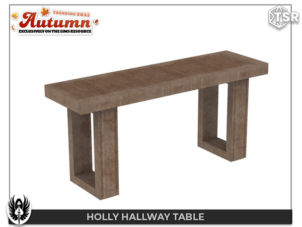 Sims 4 — Nemesis_im - Holly Hallway Table by nemesis_im — Sets of furniture from Holly Hallway Set This set includes 8