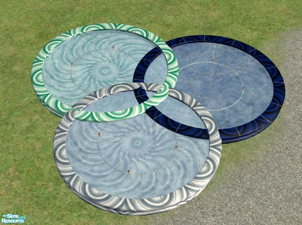 Sims 2 — More of the Space age stone! by Madcat_Tu_Tat — The ufos have landed,long enough for us to take more of the