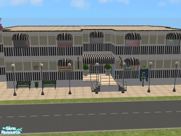 Sims 2 — Bayside Bowling by c_literati — Speedy's redone to fit into my neighborhood theme. Hope you and your sims enjoy