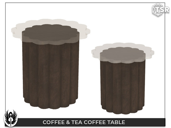 Sims 4 — Coffee & Tea Corner Coffee Table by nemesis_im — Sets of furniture from Coffee & Tea Corner Set This set