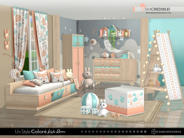 Sims 4 — Un Style Colore Cushions and Pillows by SIMcredible! — 