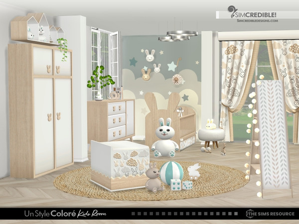 Sims 4 — Un Style Colore Wardrobe by SIMcredible! — 