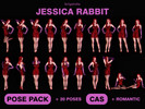 Sims 4 — Jessica Rabbit poses by HelgaTisha — 20 poses