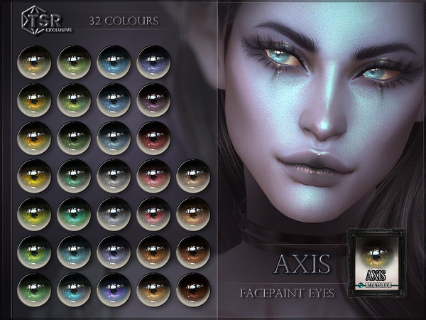 Sims 4 — Axis Eyes by RemusSirion — Since TSR removed me from their Artist program on 30th of august 2024, this item is