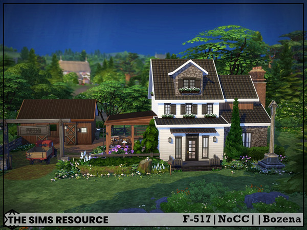 Sims 4 — F-517-Shell by Bozena — Henford on Bagley