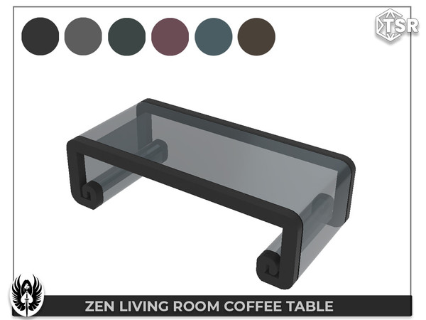 Sims 4 — Nemesis_im - Zen Living Room Coffee Table by nemesis_im — Sets of furniture from Zen living Room Set This set