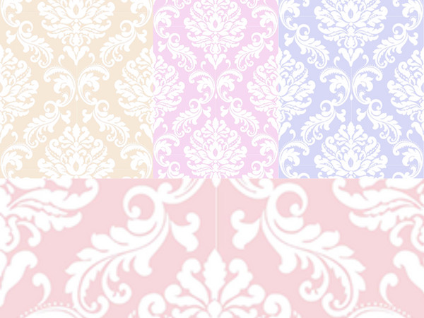 Sims 4 — Pretty Pattern Wallpaper by LadyLavender83 — I'll make more so I hope you like it