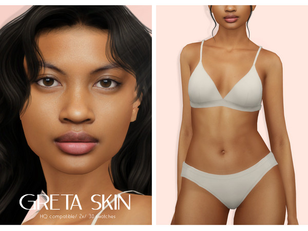 Sims 4 — [Patreon] Greta Skin by thisisthem — HQ Compatible 2v, 30 swatches Skin Details Category Teen Custom Thumbnails