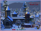 Sims 4 — "Red tower" Little Vampire Castle by LilyWild — NoCC Creation for Sims 4 Exquisite on the inside and