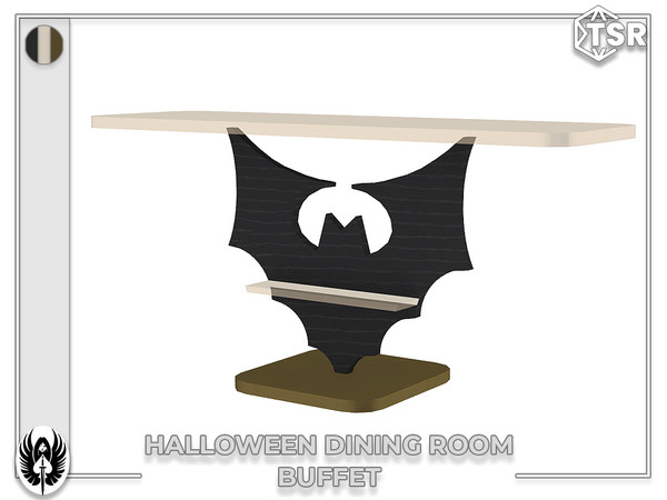 Sims 4 — Nemesis_im - Halloween Dining Room Buffet by nemesis_im — Sets of furniture from Halloween Dining Room Set This