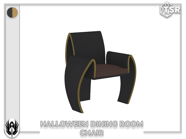 Sims 4 — Nemesis_im - Halloween Dinning Room Chair by nemesis_im — Sets of furniture from Halloween Dining Room Set This