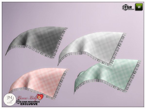 Sims 4 — lovee loly bedroom blanket deco by jomsims — Introducing the latest addition to our Lovee Loly collection - the