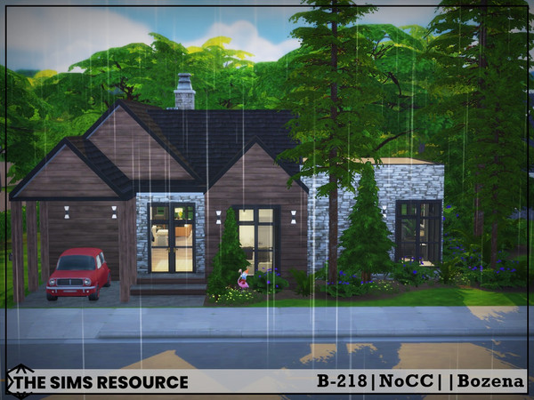 Sims 4 — B-218 by Bozena — San Sequoia