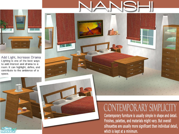 Sims 2 — Hot Cinnamon - Deco 1 by Nanshi — In order to use these recolours you will need to download the original set