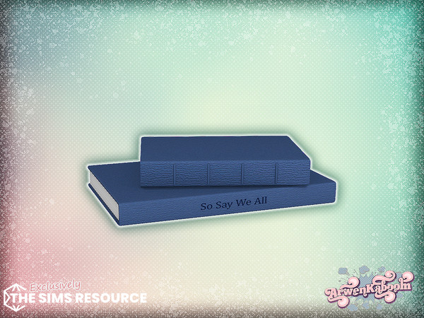 Sims 4 — Bluem Office - Books 3 by ArwenKaboom — Two new sets from Bluem collection with lots of clutter and shiny vases,