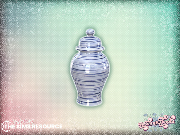 Sims 4 — Bluem Office - Vase 2 by ArwenKaboom — Two new sets from Bluem collection with lots of clutter and shiny vases,