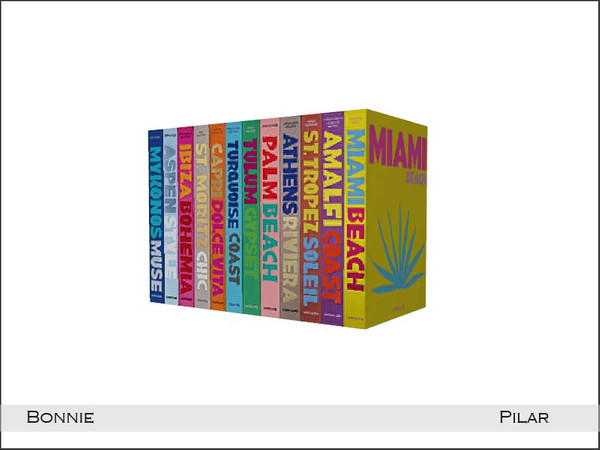 Sims 4 — Pilar Bonnie DecoBooks by Pilar — contemporary furniture and six autumn colours