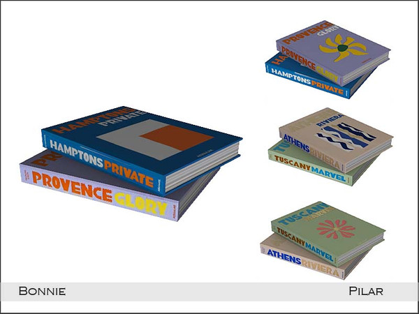 Sims 4 — Pilar Bonnie DecoBooks2 by Pilar — contemporary furniture and six autumn colours
