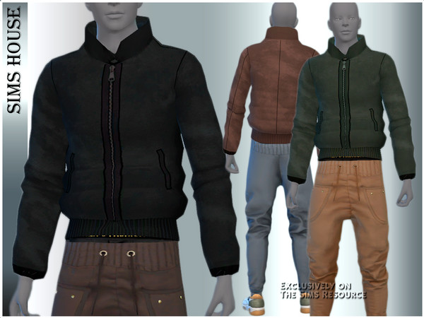 Sims 4 — MALE JACKET by Sims_House — MALE JACKET
