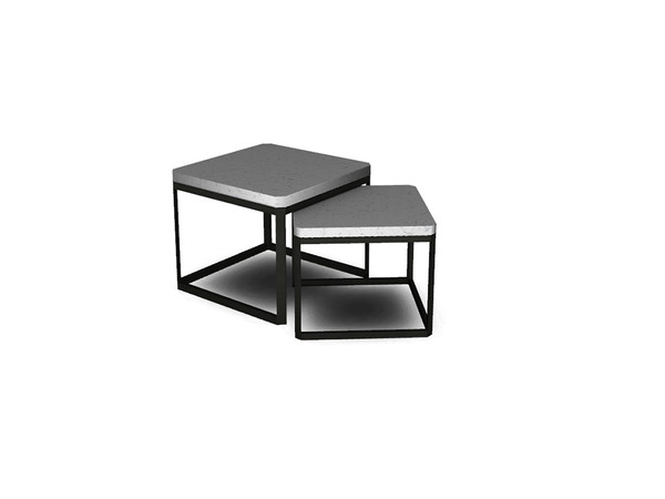 Sims 4 — Monochrome Living Coffeetable by Angela — Monochrome Livingroom, a new Sims 4 meshset for the modern and